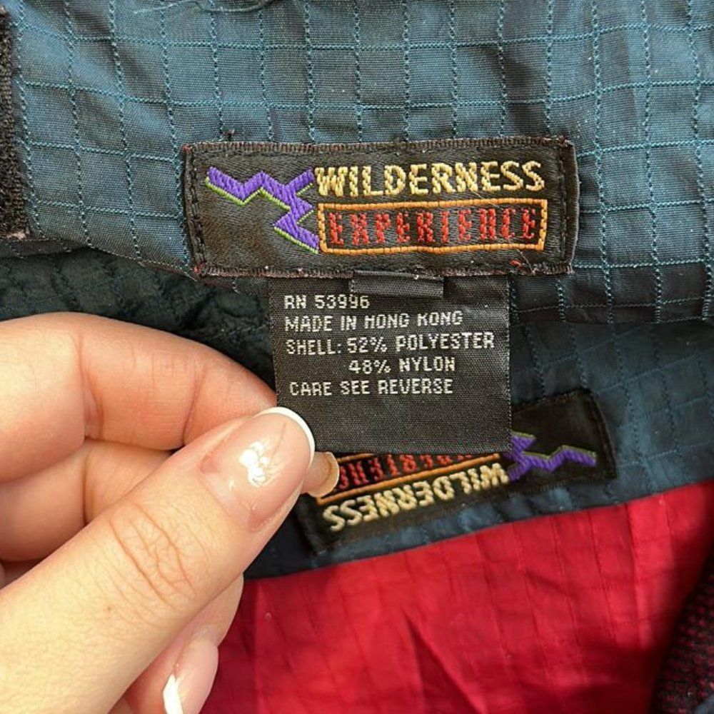 Wilderness Experience Red Outerwear Windbreaker J… - image 6